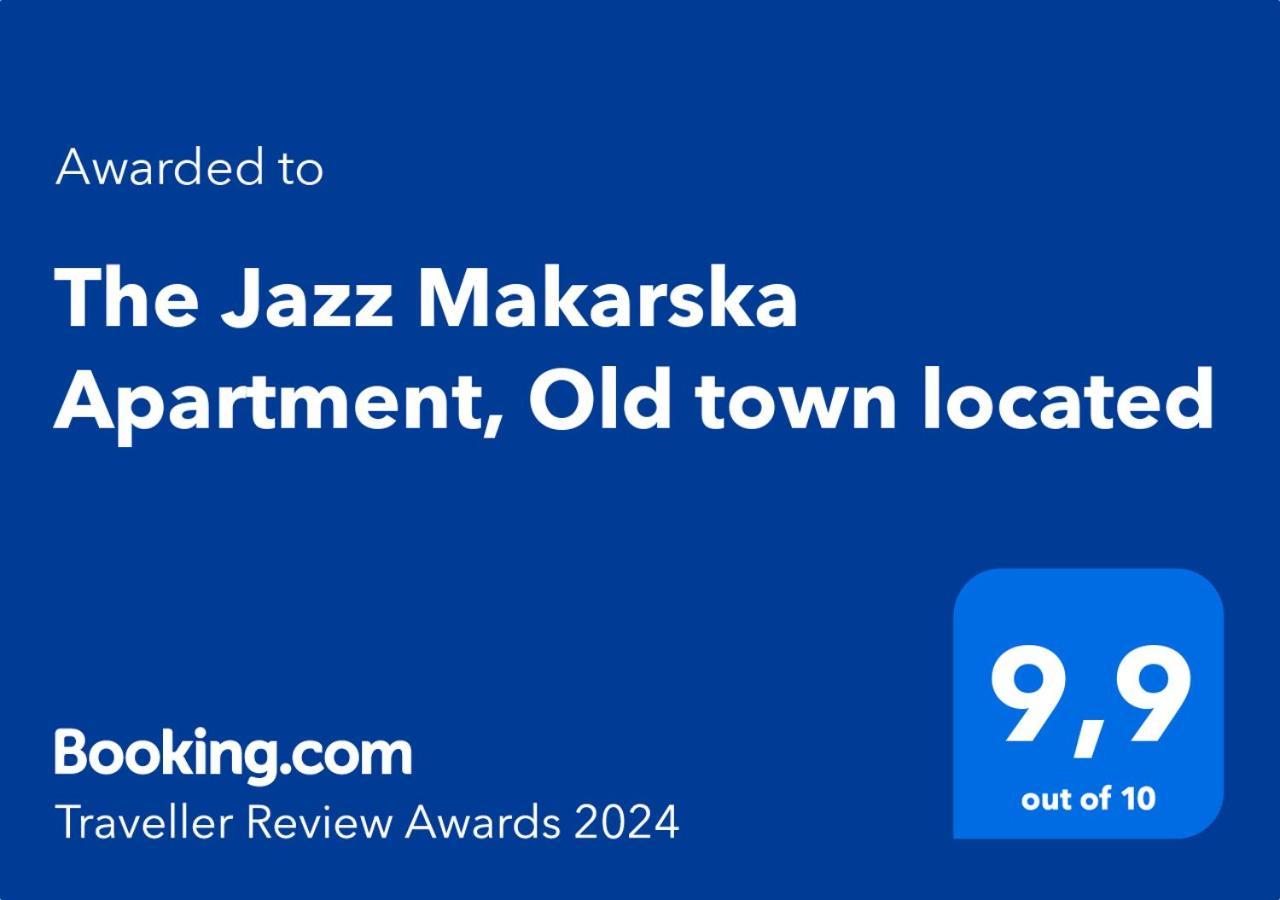 The Jazz Makarska Apartment, Old Town Located,Free Parking Bagian luar foto